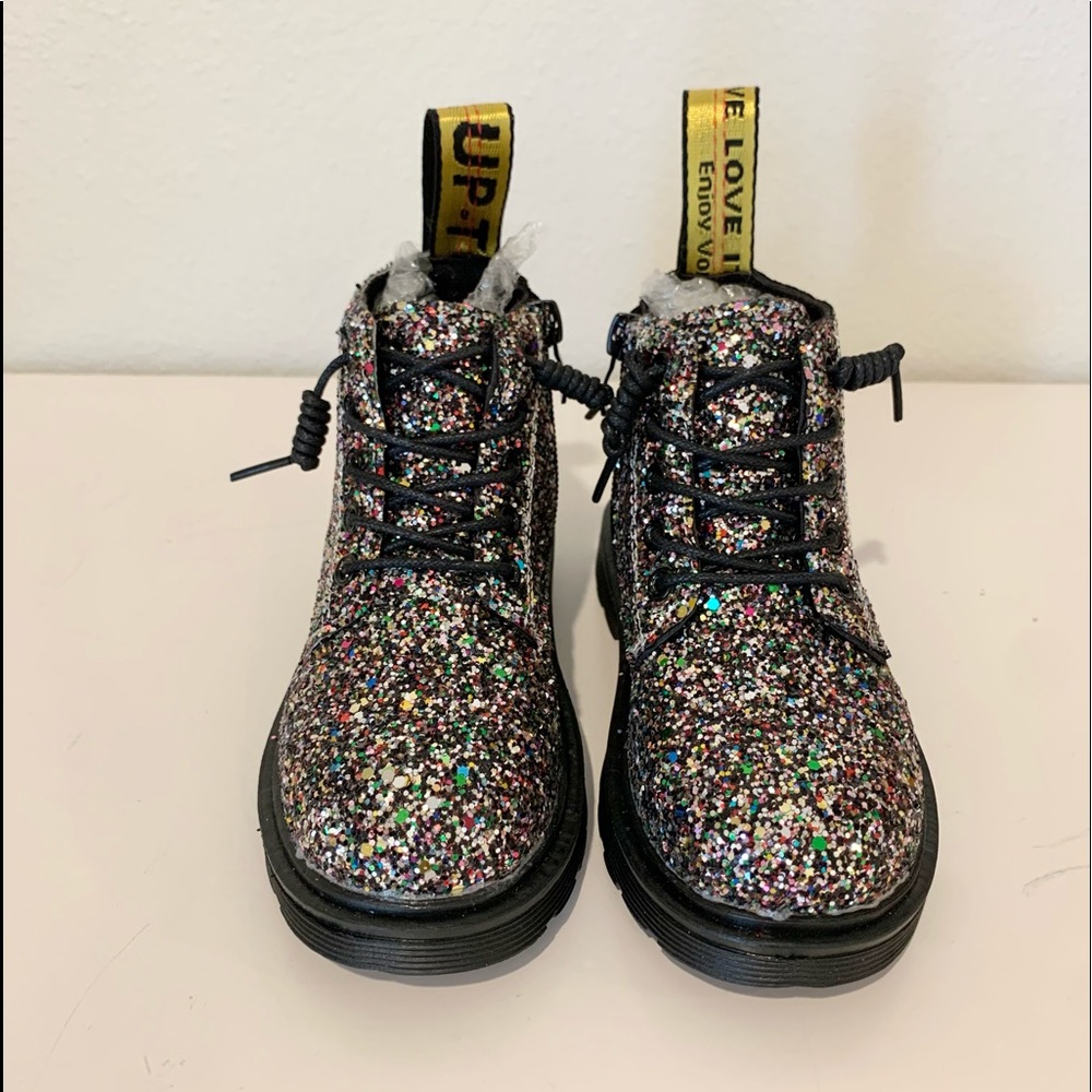 Lola and the boys glitter boots